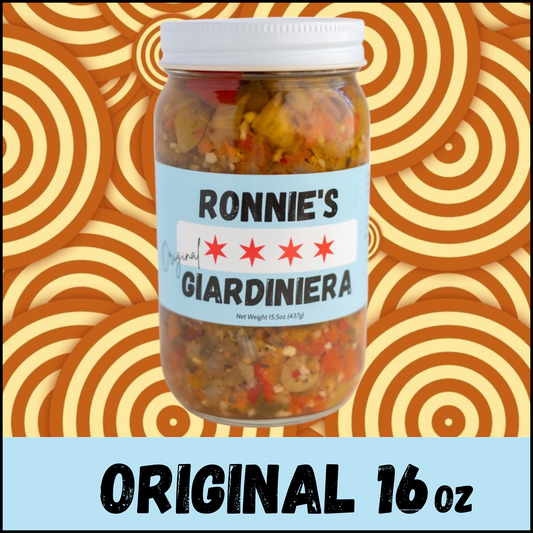Large Original (Mild/Medium) Giardiniera, 16oz
