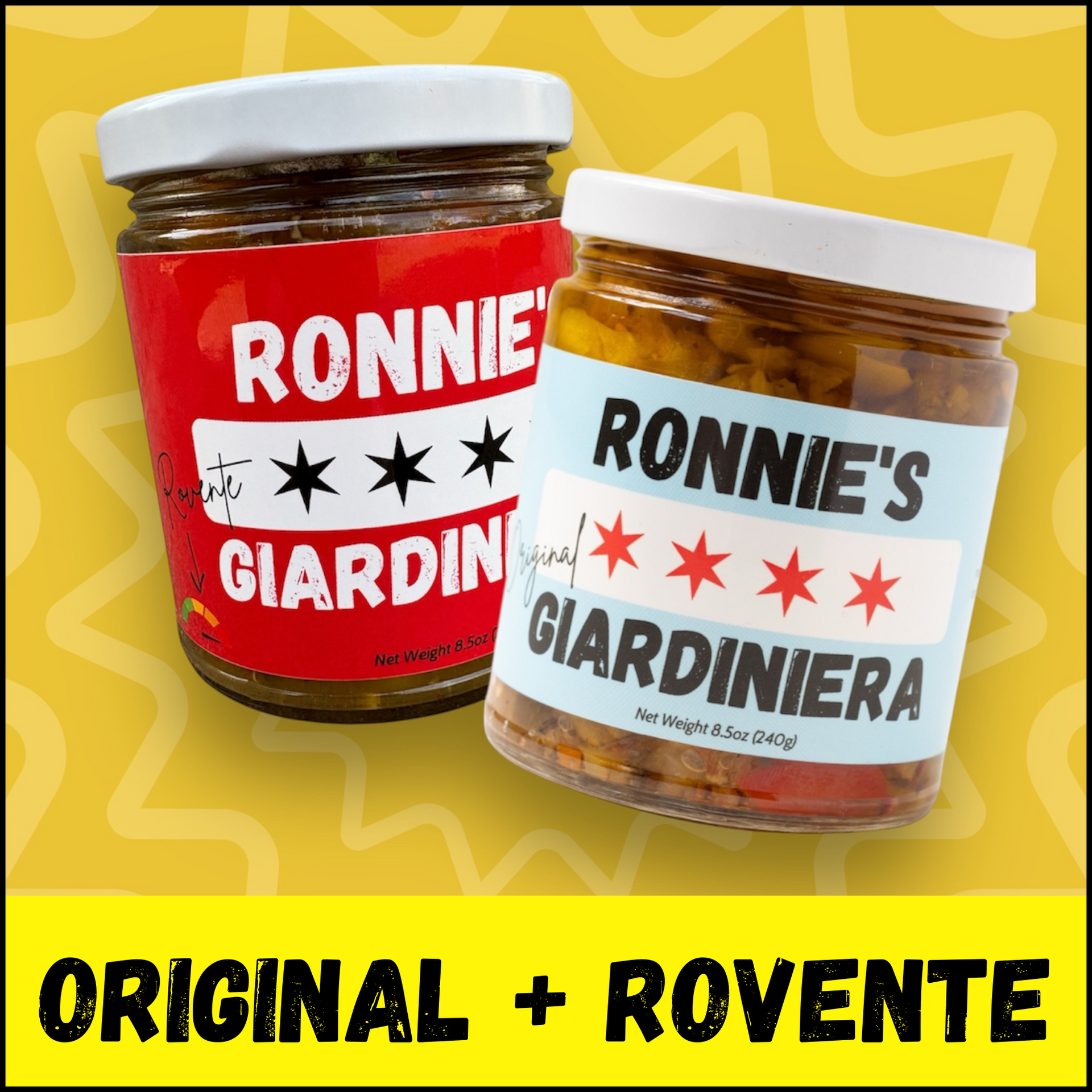 2 Pack (OG + HOT) – Ronnie's Giardiniera, LLC