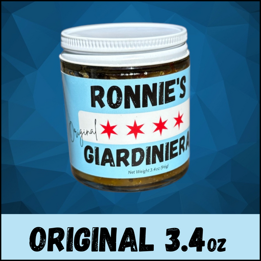 3.4oz Original Giardiniera (Mild/Medium) TSA Friendly