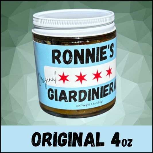4oz Original Giardiniera (Mild/Medium) TSA Friendly