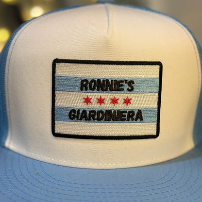 Flat Bill Trucker Hat