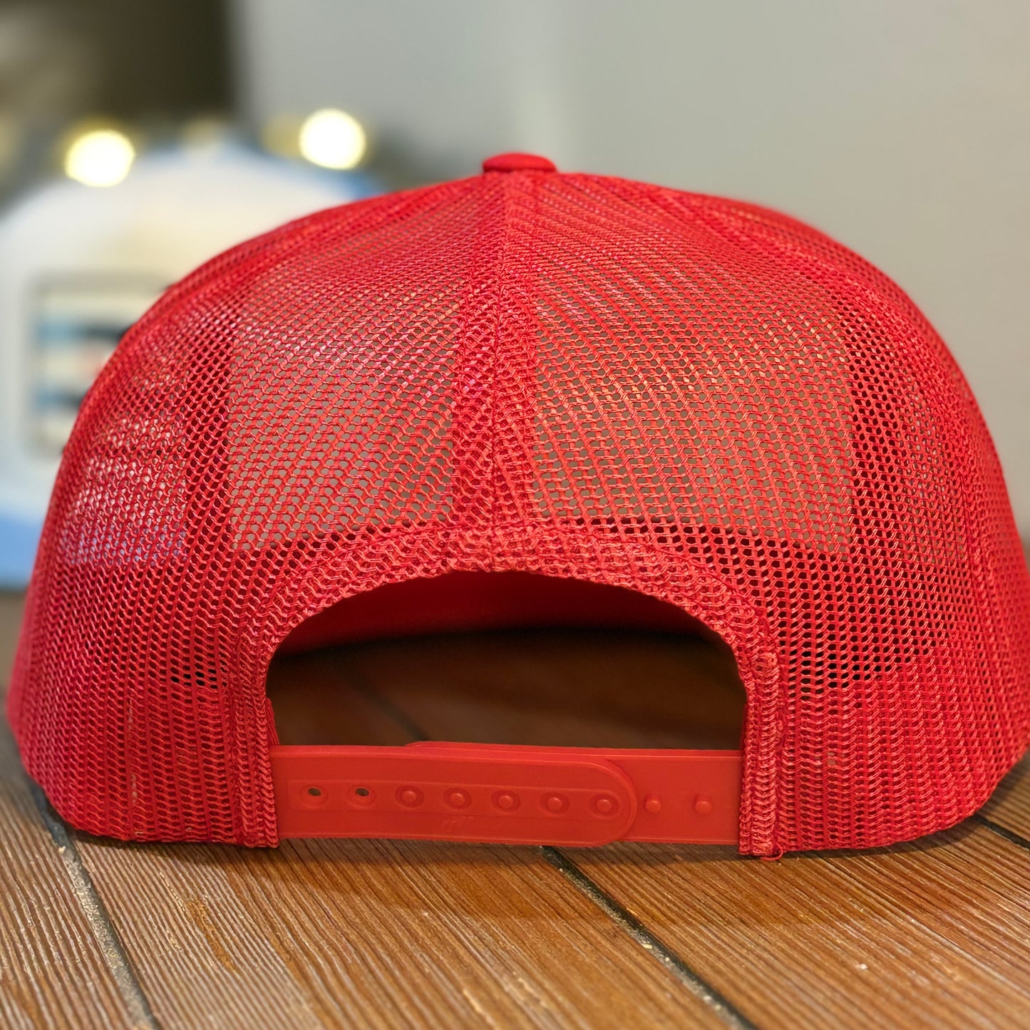 Flat Bill Trucker Hat