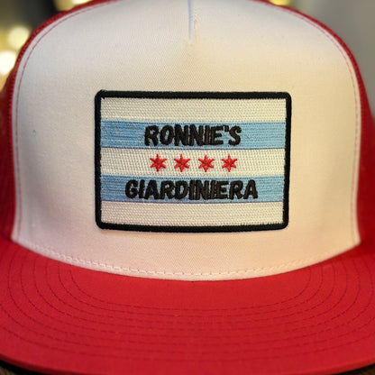 Flat Bill Trucker Hat