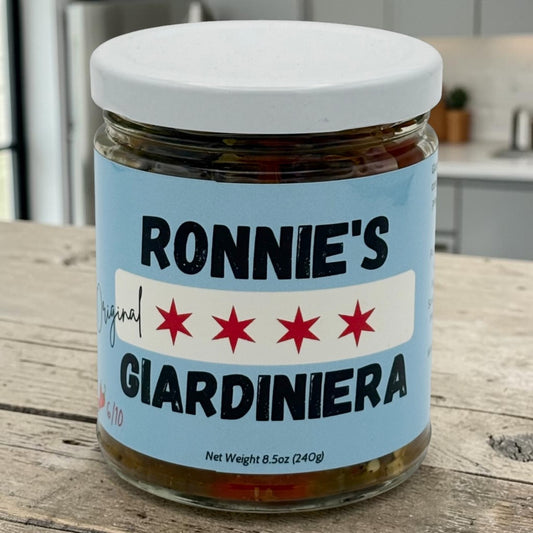 Small Original (Mild/Medium) Giardiniera, 9oz