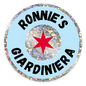 Ronnie’s Giardiniera Star Logo Glitter Sticker